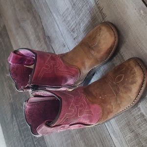 Toddler cowgirl boots size 7